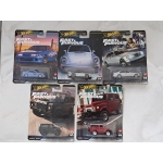 Hot Wheels 1:64 Zestaw Fast Furious Premium 2024 Mix 3 - 5 szt